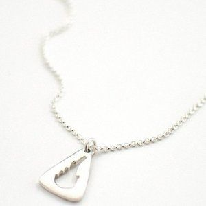 Rare Spell & the Gypsy Collective Designs Silver Talisman Angel Wing Necklace